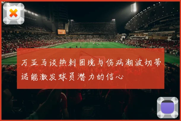 万亚马谈热刺困境与伤病潮波切蒂诺能激发球员潜力的信心
